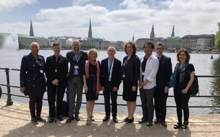 Comit&eacute; Ejecutivo de COAR 2018-2021: Daisy Selematsela, Bianca Amaro, Wolfram Horstmann, Kathleen Shearer (Directora Ejecutiva), Eloy Rodrigues (Presidente), Martha Whitehead, Kazu Yamaji (Vicepresidente), William Nixon (Tesorero), Oya Rieger